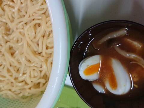 鶏きのこつけ汁麺